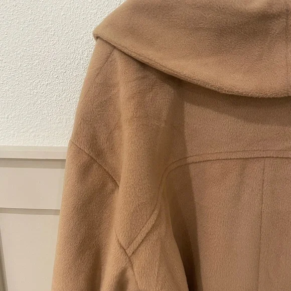 NWT For Love And Lemons Sadie Fleece Coat Long Tan Brown Fall - Picture 15 of 16